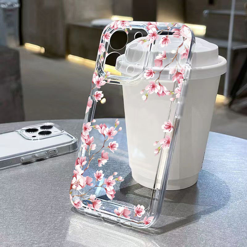 Plants X - Przezroczyste etui na telefon z motywem