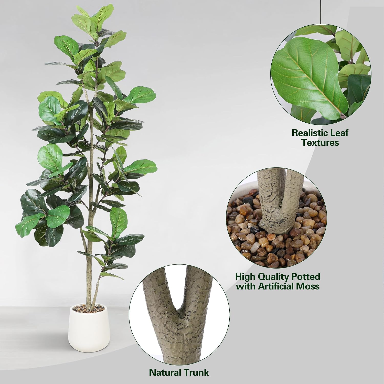 Sztuczne drzewko figowate (Fic – Fiddle Leaf Fig recenzja i cena