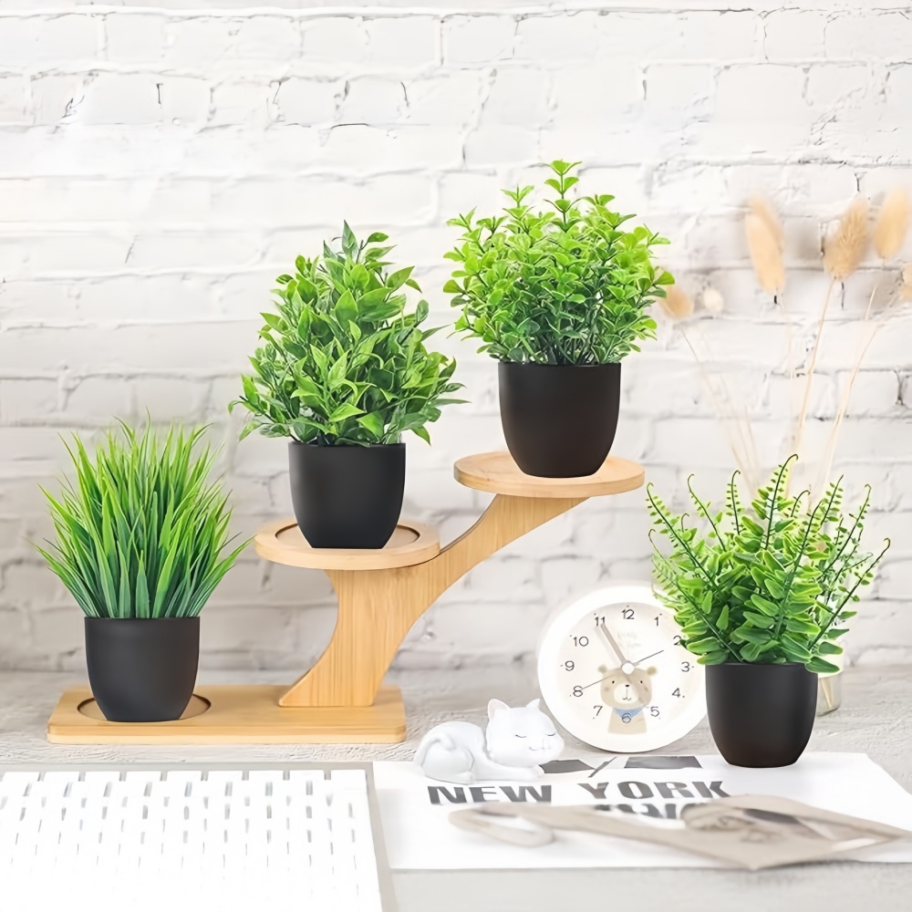 4 szt./zestaw Mini Sztuczne Ro – Fiddle Leaf Fig recenzja i cena