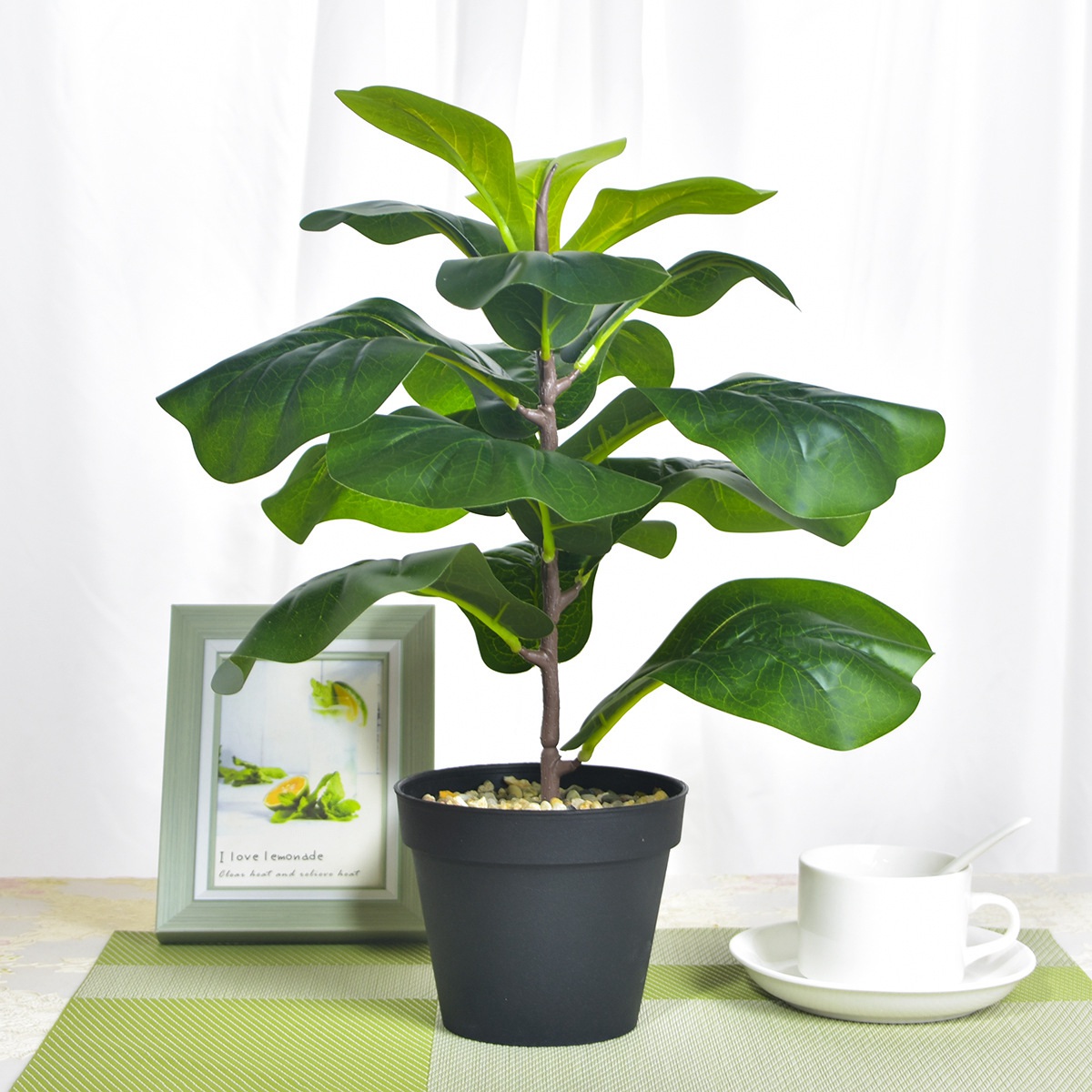 AB33-2 szt. Sztuczne drzewko f – Fiddle Leaf Fig recenzja i cena